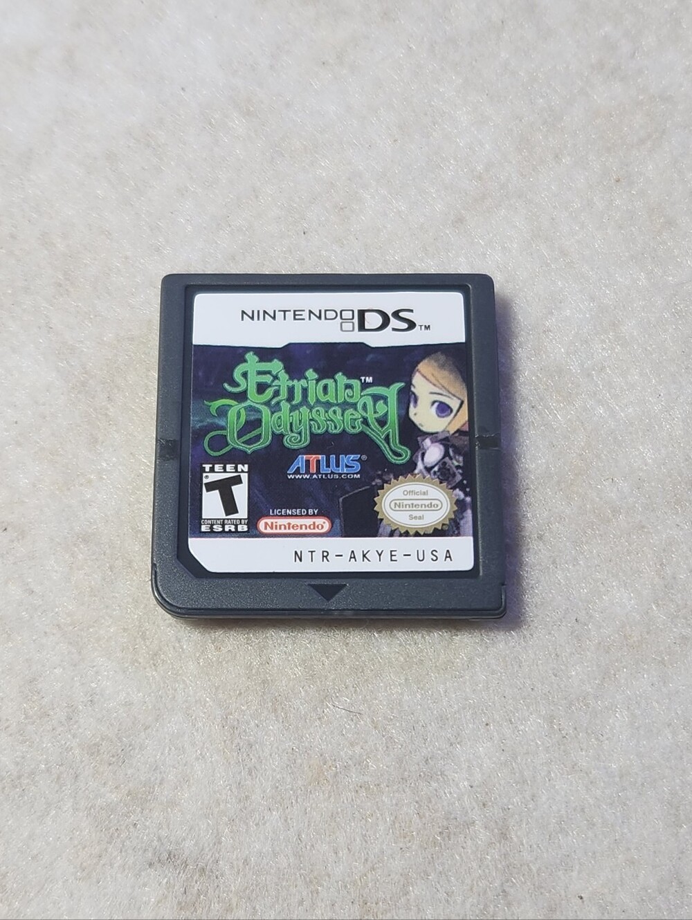 Etrian Odyssey Nintendo DS NDS